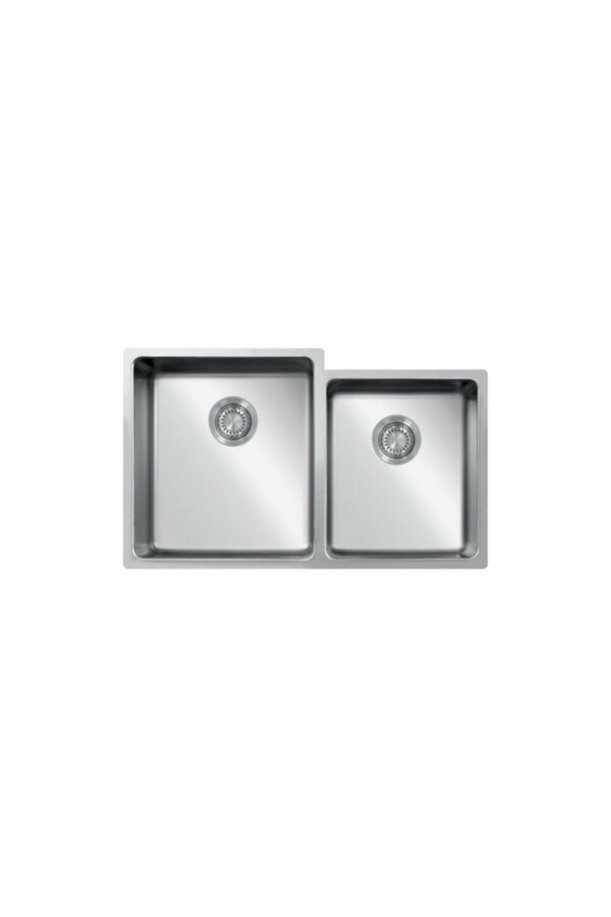 Ukınox Evye Me 400.60.40 U5pl.Gt Polısajlı Küçük Göz Solda