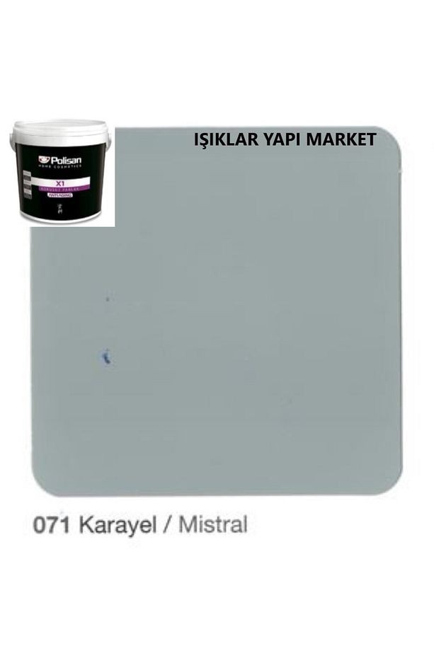 Ahşap&metal Boyası-su Bazlı-x1 Antiaging-kokusuz-parlak 2,5litre(3,20KG.)-karayel