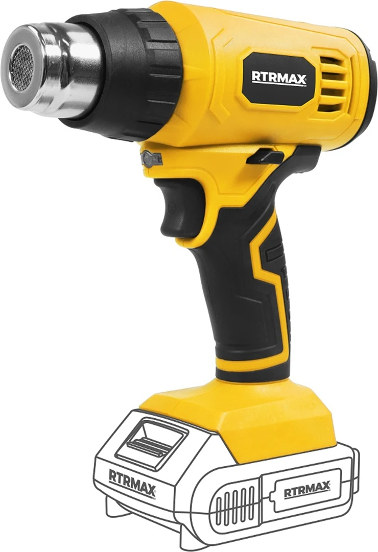 Dy Akülü Sıcak Hava Tabancası RTX1872B