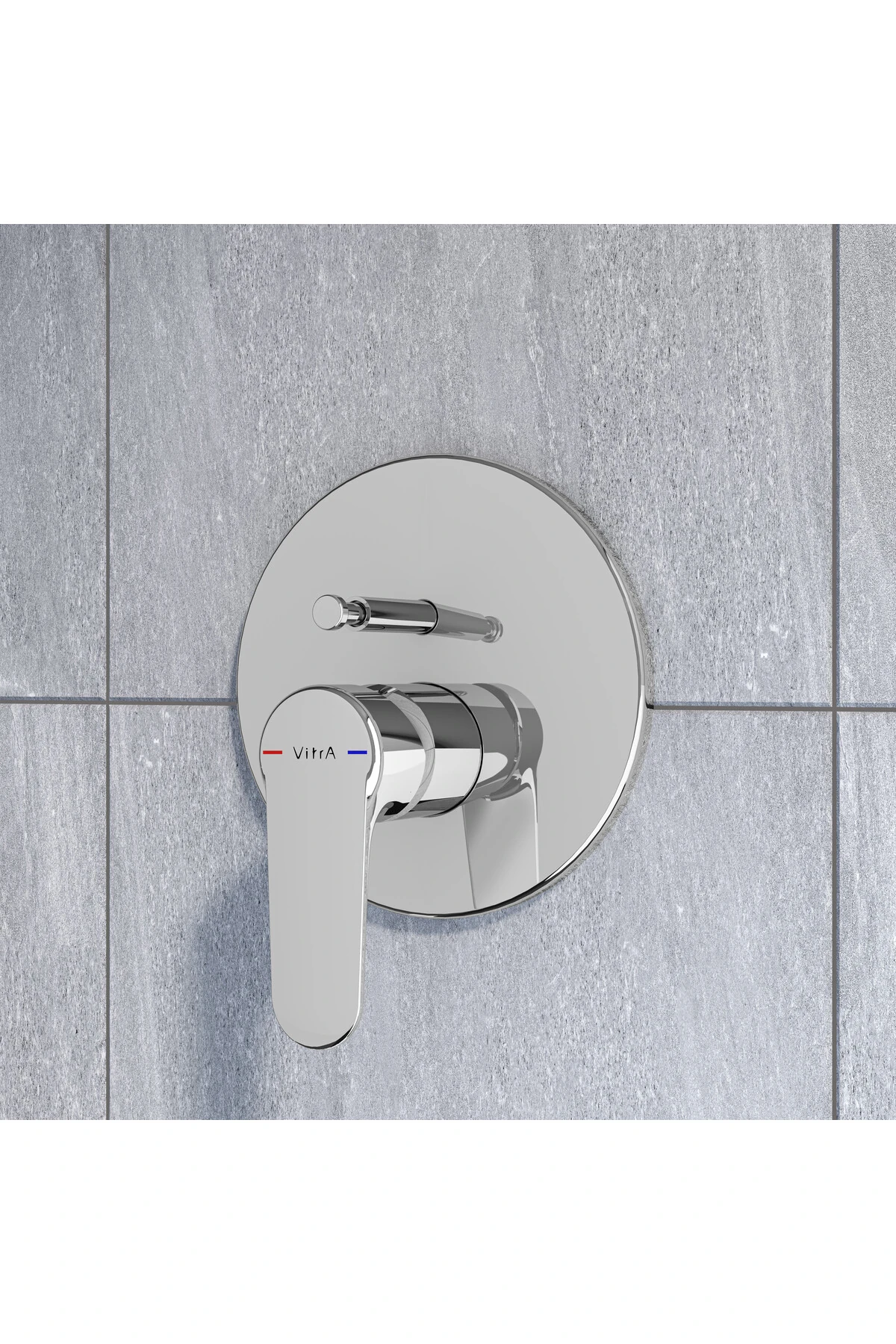 Artema Root Round A42830 Ankastre Banyo Bataryası, Krom