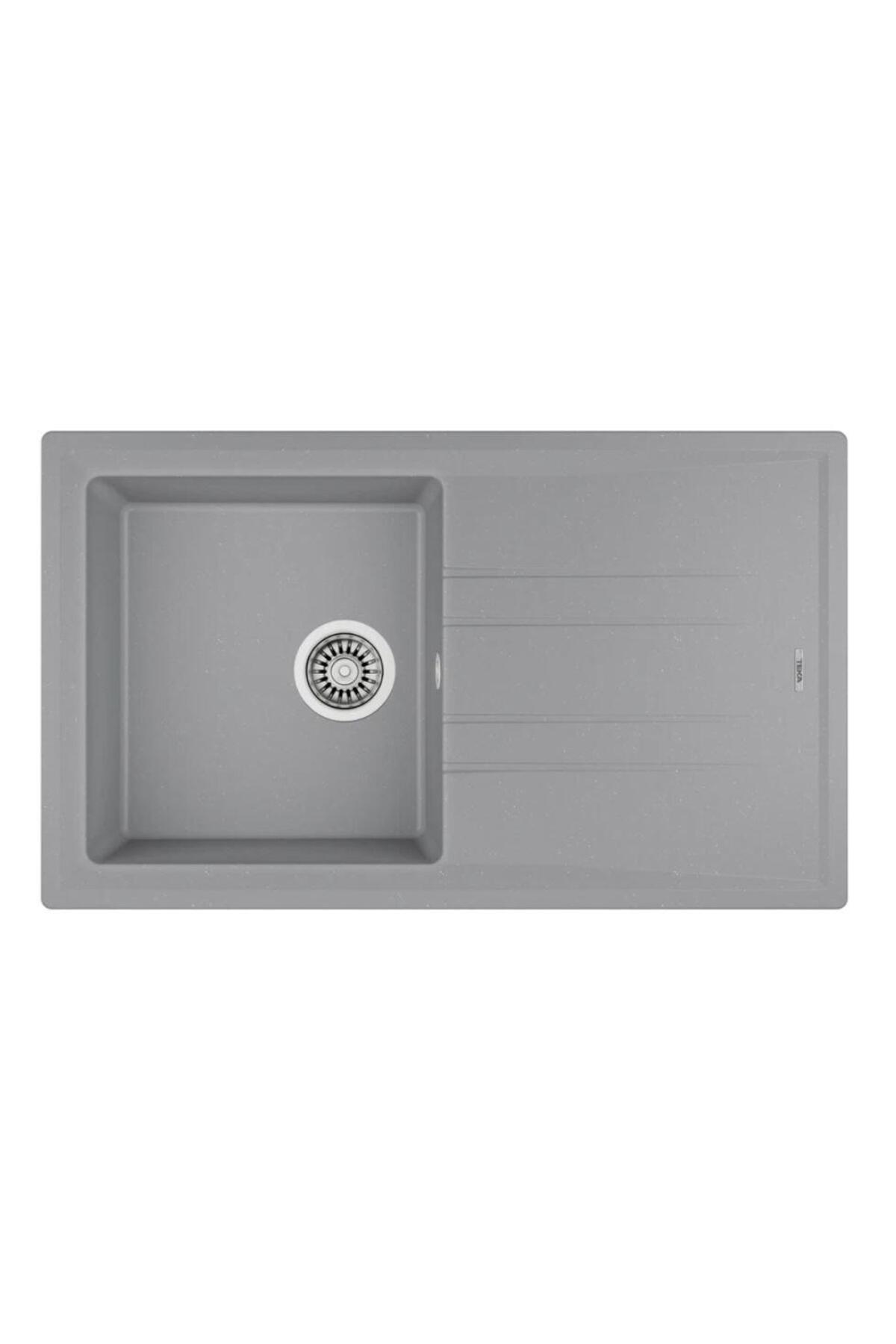 Stone 50 B-tg : Metallic Grey Eviye