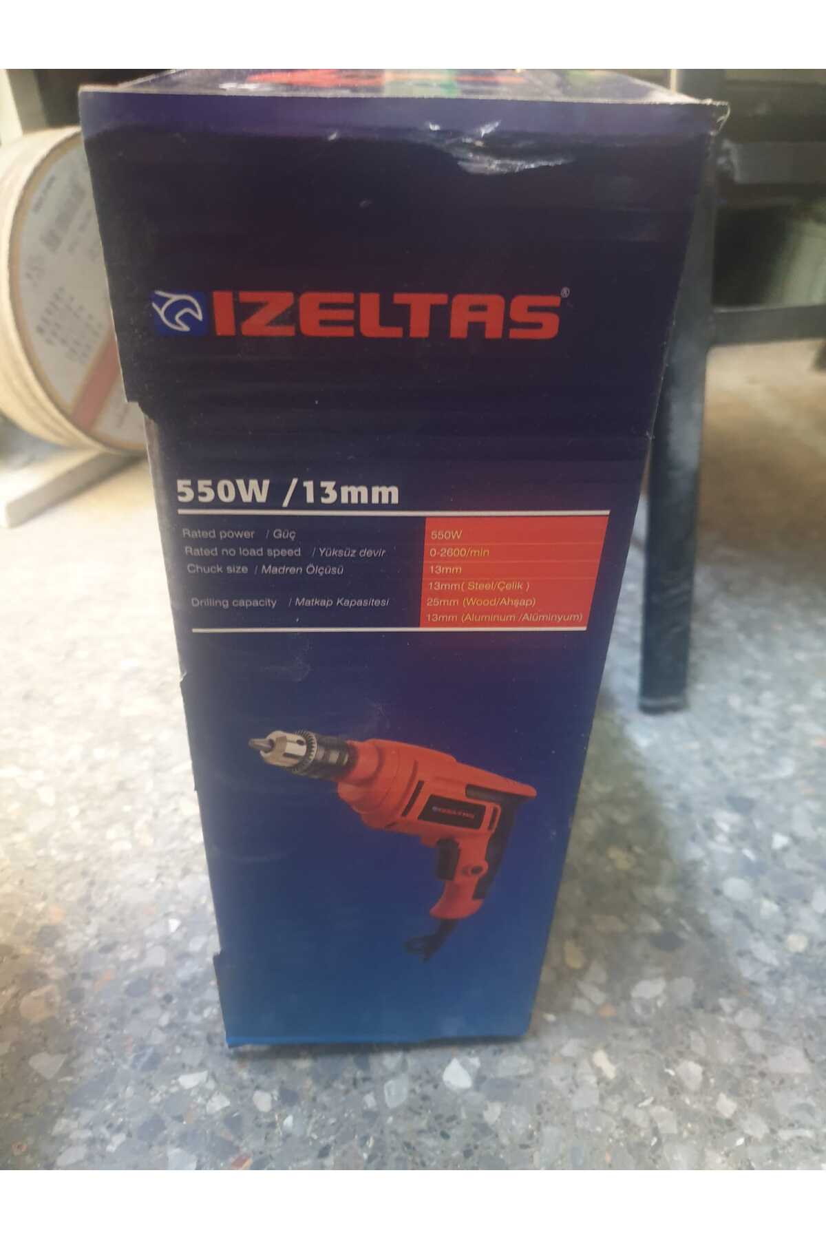 İZELTAŞ Darbesiz Matkap 13mm