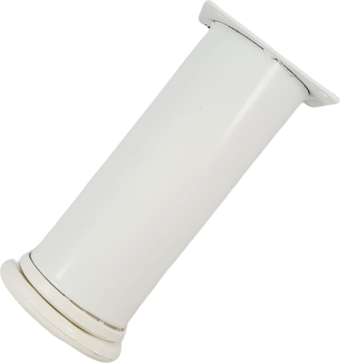 40 Lık 12 cm Beyaz Metal Yuvarlak Ayak ( 4 Adet )