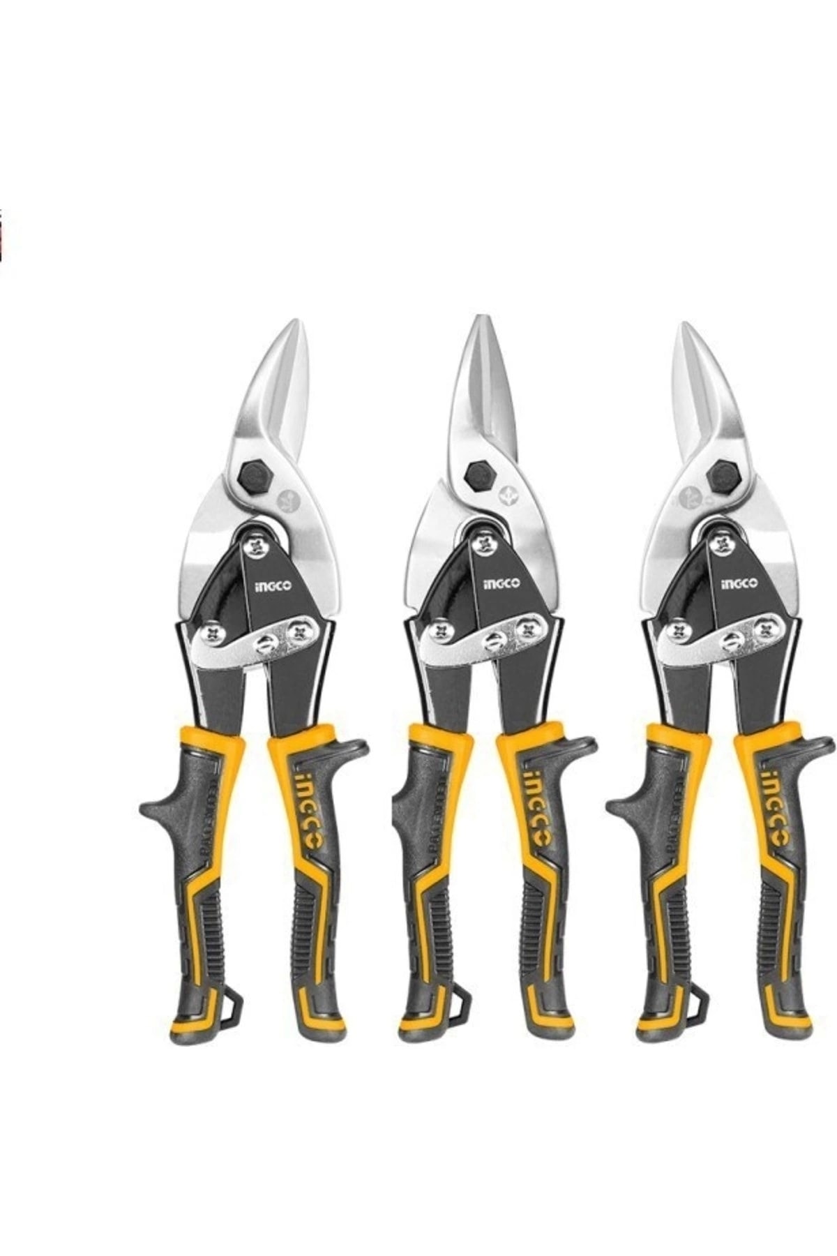 Htsnk0110 250mm 3 Lü Set Sac Kesme Makası (sağ-sol-düz)