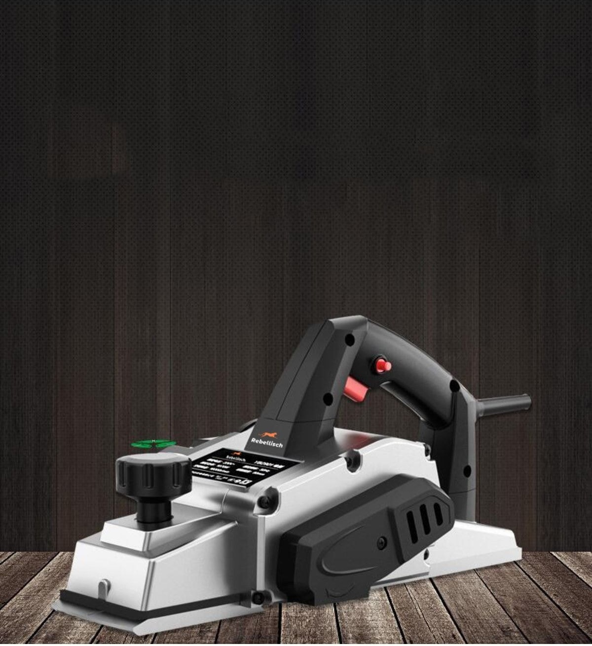 Adjective Series 7000 Watt Bakır Sargı Metal Şanzıman Çift Bıçaklı Planya Rende Makinesi