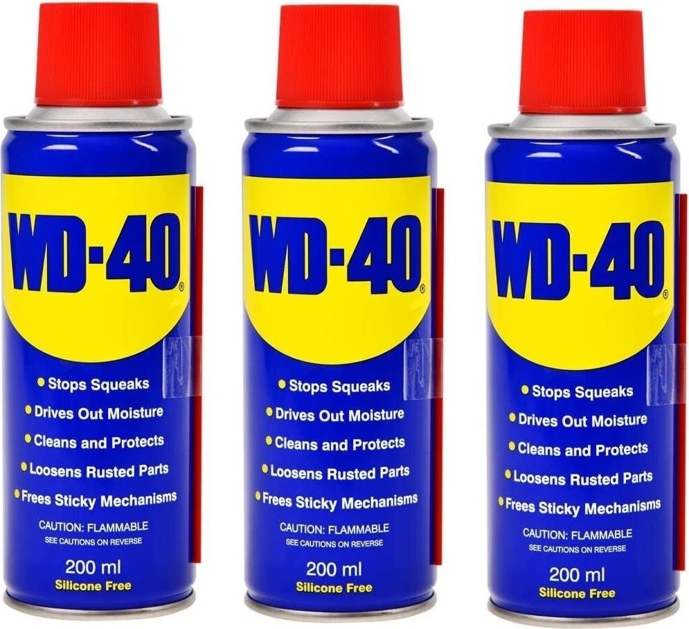Wd 40 3 Adet x 200 ml Koruyucu Yağlayıcı ve Pas Sökücü Wd-4