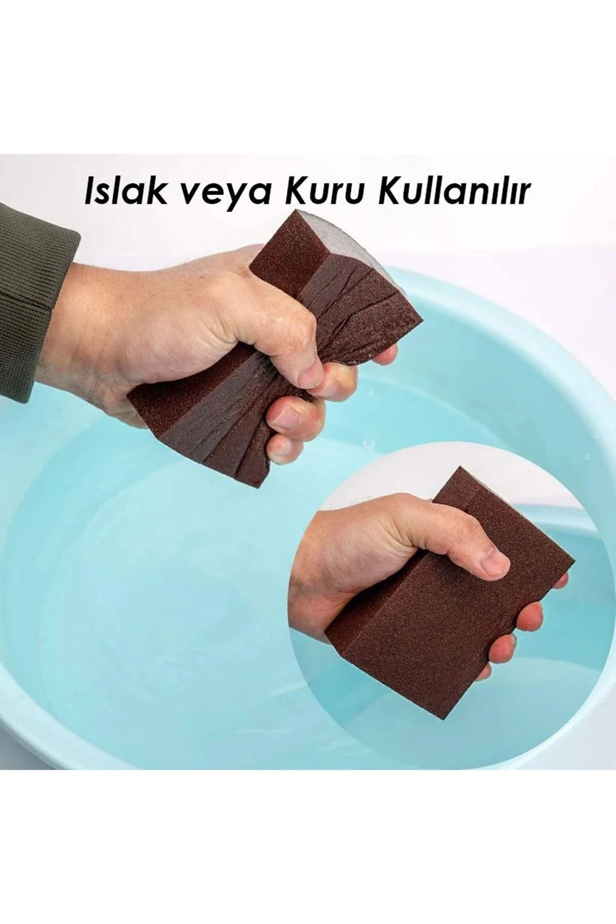 Ahşap, Mobilya, Seramik Ve Hobi Için Takoz Sünger Zımpara (100 Kum)