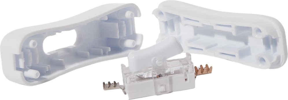 Arapuar Anahtarı Beyaz Aç Kapa Anahtar On Off Buton Düğme IC-192E