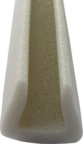 Geçmeli Kapı Altı Isı Yalıtım Süngeri Eşik Süngeri (6 Adet) Soğuk Önleyici Beyaz Renkli