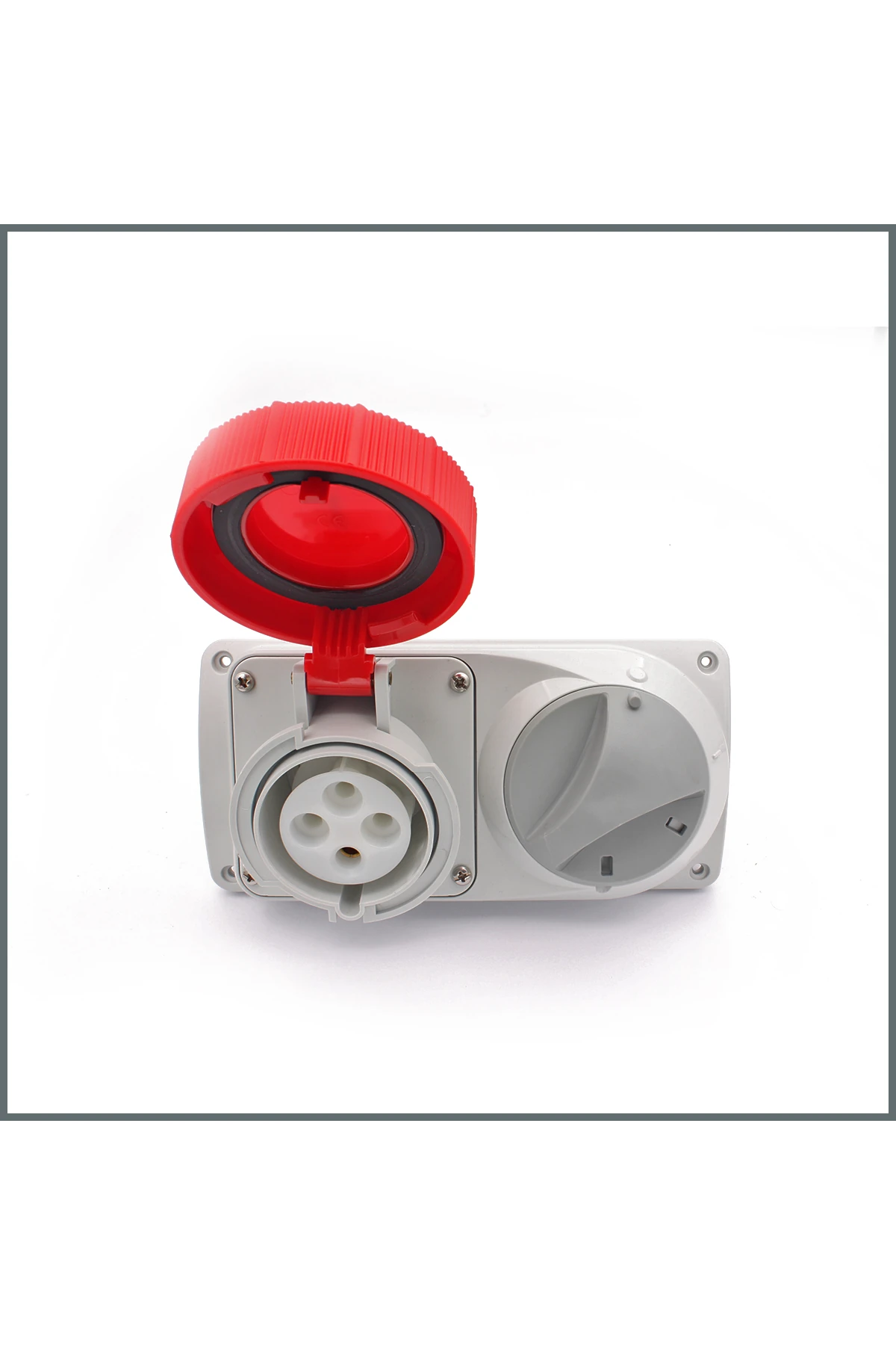 Prima Serisi Anahtarlı Priz 32a (IP55) 400v (YATAY) 3p T H:6