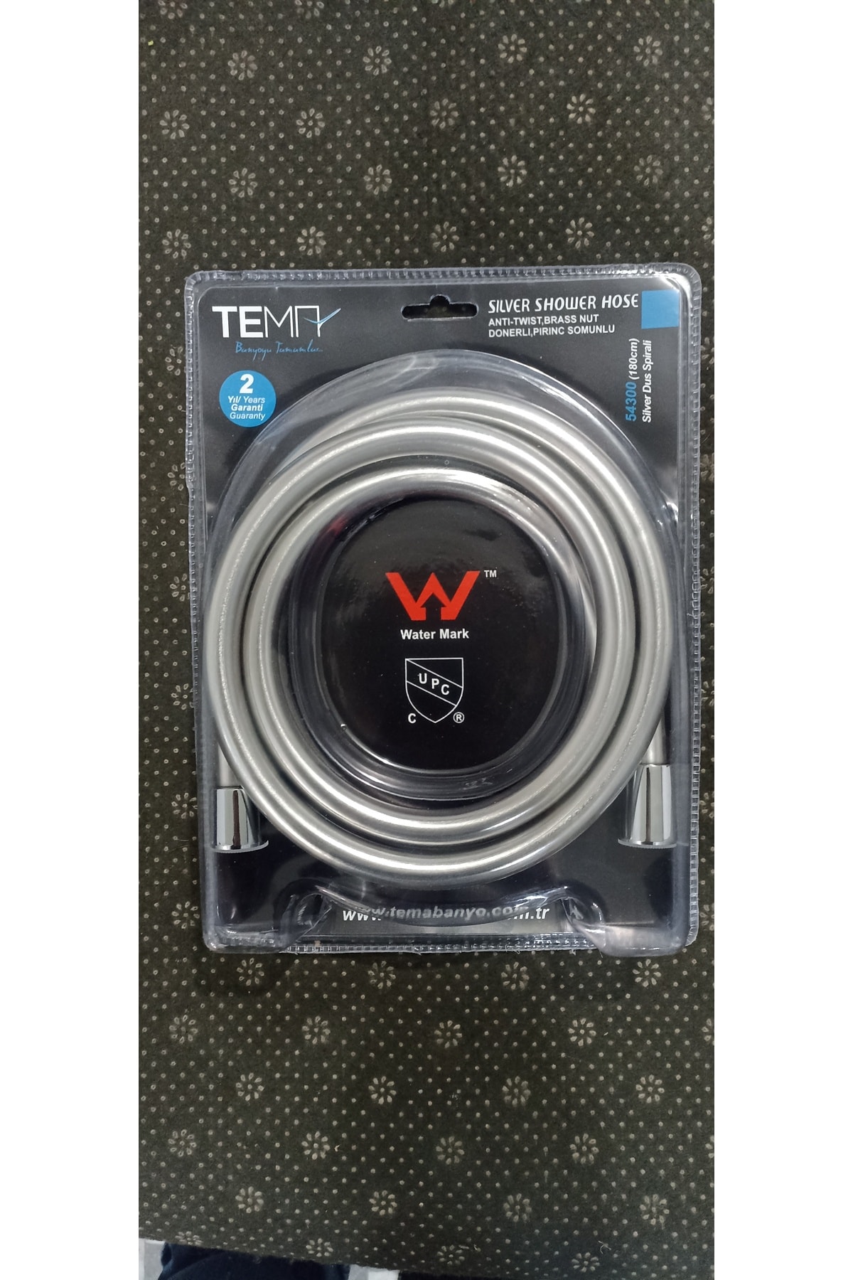 PVC duş spirali hortum