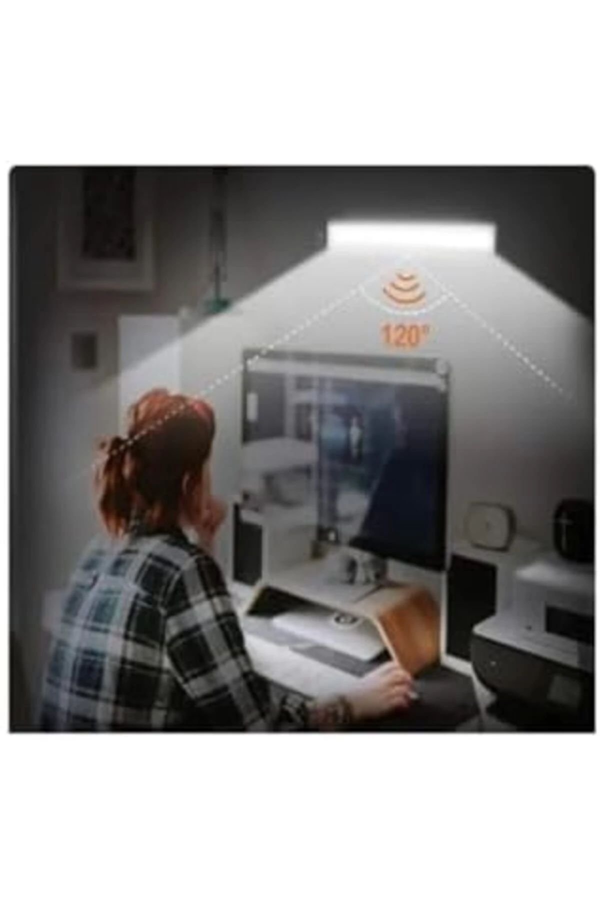 Pilli Anahtarlı Dolap İçi Lamba - Beyaz Işık Kamp Lambası 978262