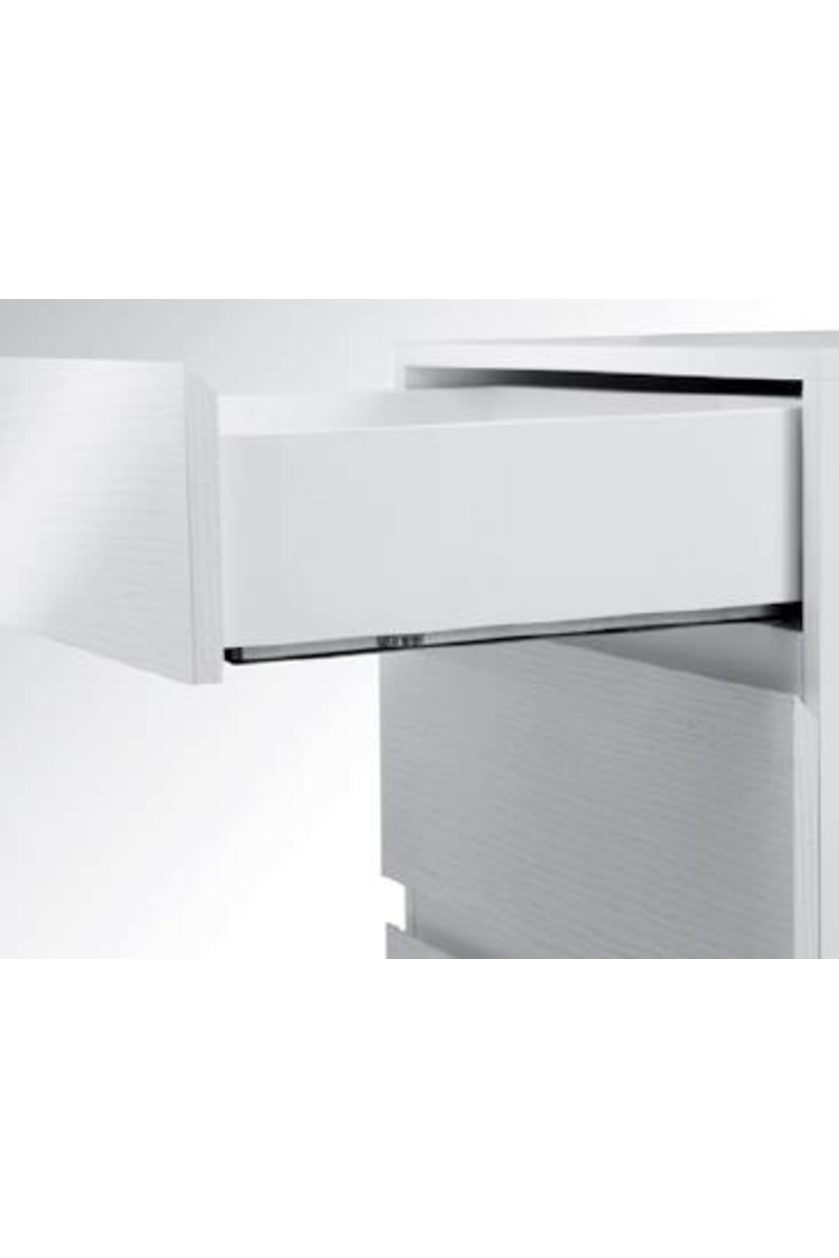 Push Open 500 Mm Kısmi Açılım Ray