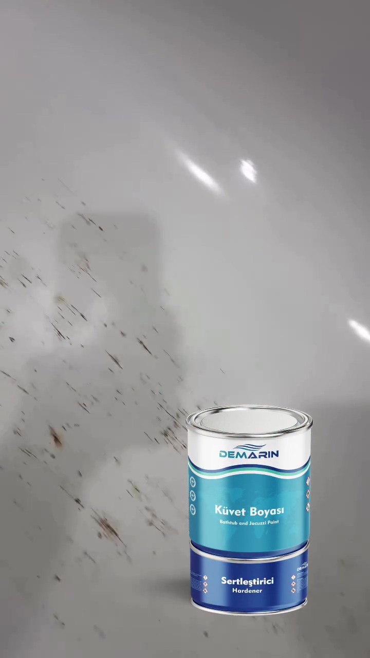 Küvet Yenileme Kiti (Küvet boyası + Koruyucu Vernik)