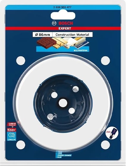 BOSCH 86 mm Yapı Malzemeleri Için Panç 2608900477