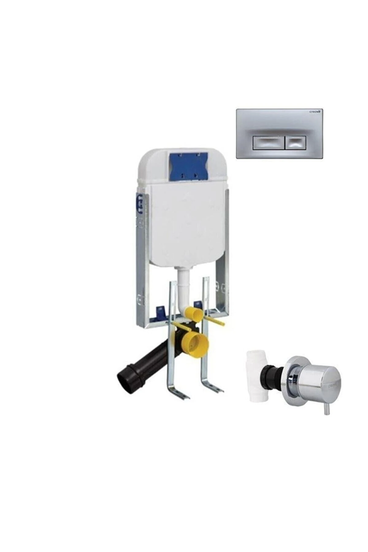 Gömme Rezervuar+buton Tuşu+ara Vana