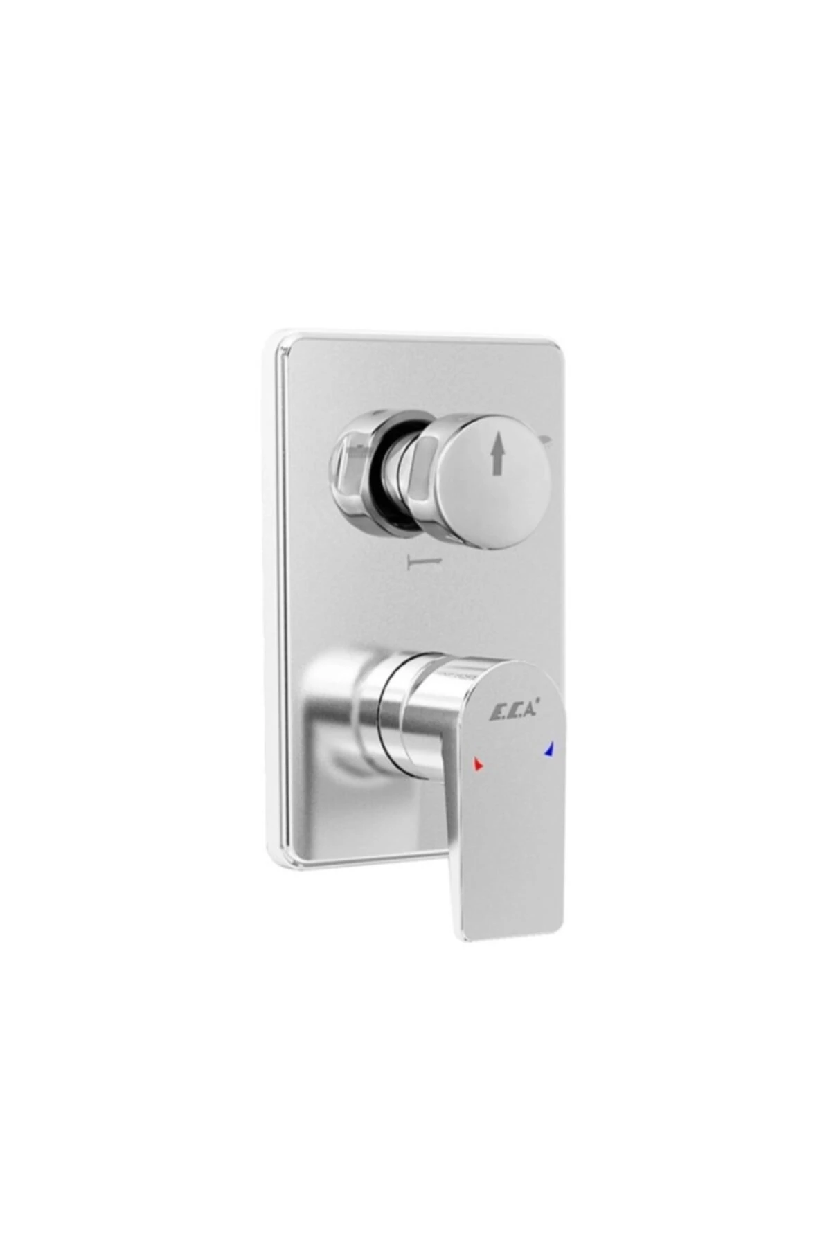 Ankastre Gömme Banyo Bataryası Duş Seti  Tüm Parçalar Dahil 30x30 Başlık