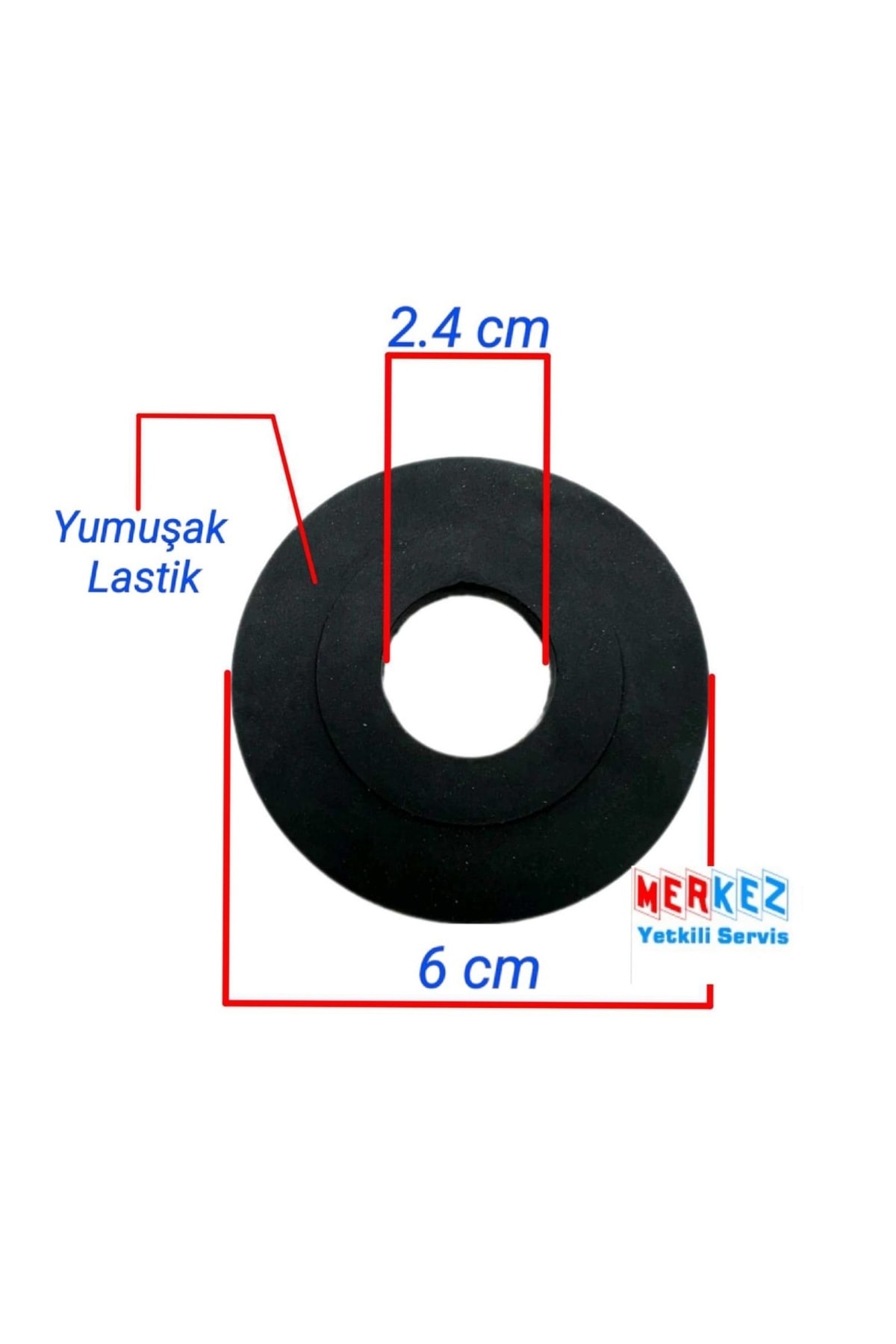 Serel Uyumlu Gömme Rezervuar Rezervuar Boşaltma Grubu Contası (Yumuşak Lastik Conta)