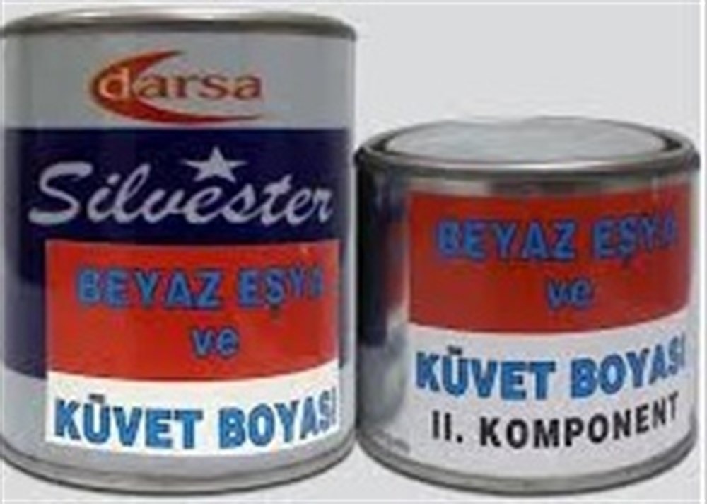 POLİSAN Beyaz Eşya ve Küvet Boyası Darsa Çift Komponent 1/1 Takım