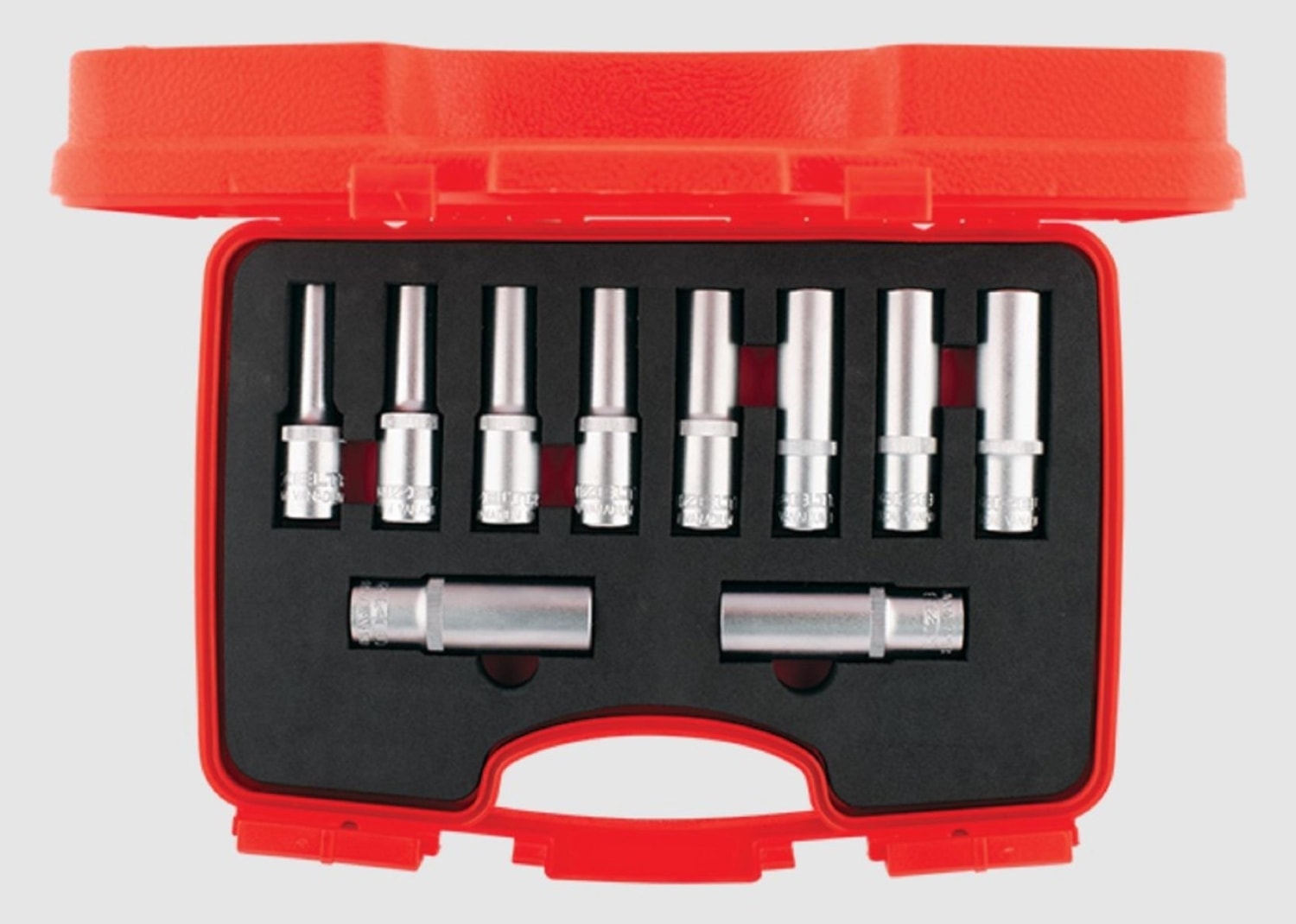Altı Köşe Derin Lokma Anahtar Takımı 1/2” 10 Parça 1108 00 6010