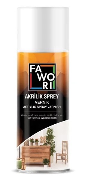 FAWORİ AKRİLİK SPREY VERNİK 400 ML