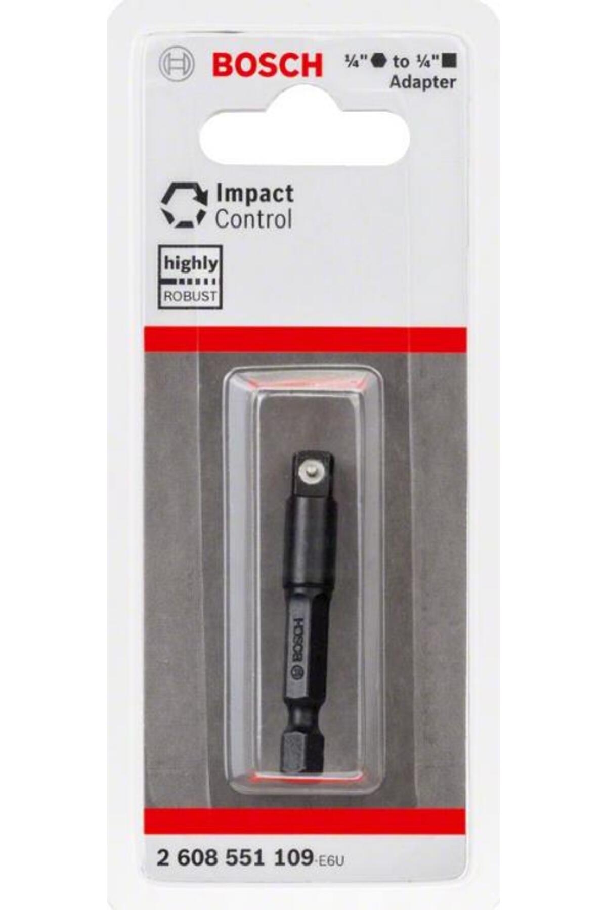BOSCH Impact Lokma Ucu Adaptörü Hex 1/4"