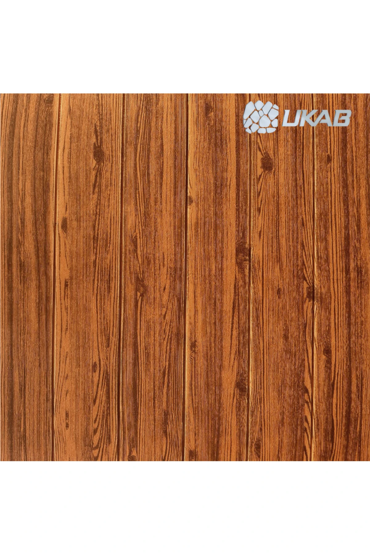 Dekoratif Kendinden Yapışkanlı Ahşap Lambri Görünümlü Esnek Köpük Duvar Panel