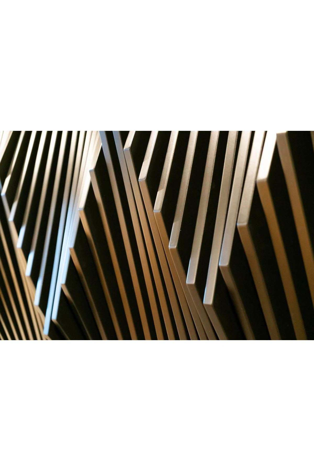 Dıamond-siyah Ahşap Dekoratif Duvar Ürünü