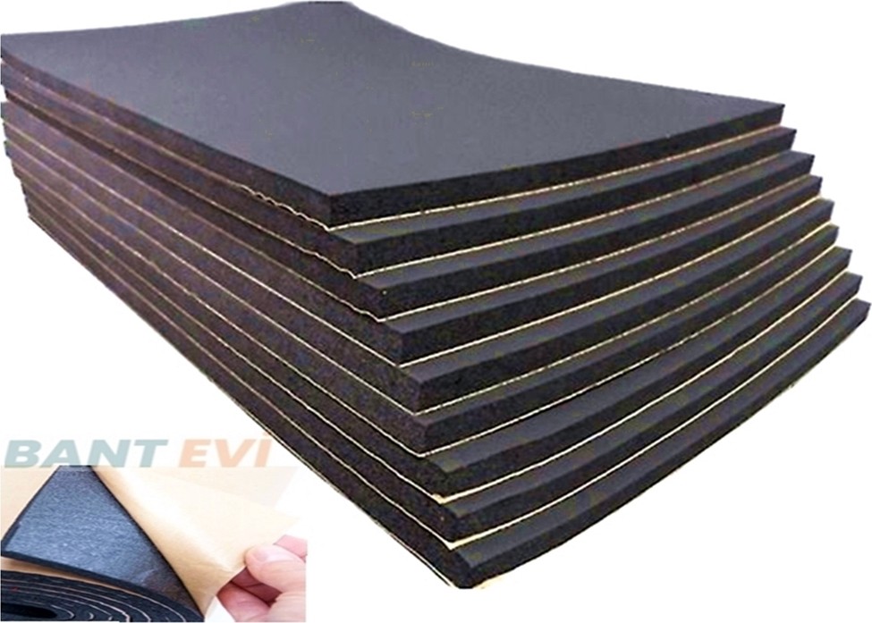 Eva Sünger 3mm Kalınlık, 100x100cm Kendinden Yapışkanlı Kauçuk Yalıtım Levhası