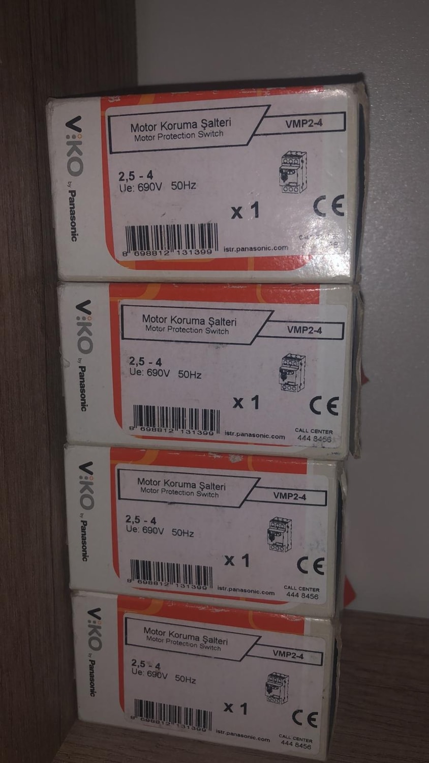 Motor Koruma Şalteri 2.50-4.00A Vmp2-4