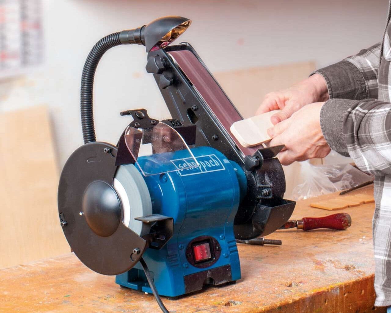 Zımpara ve Taş Motoru Sceppach BGS-700