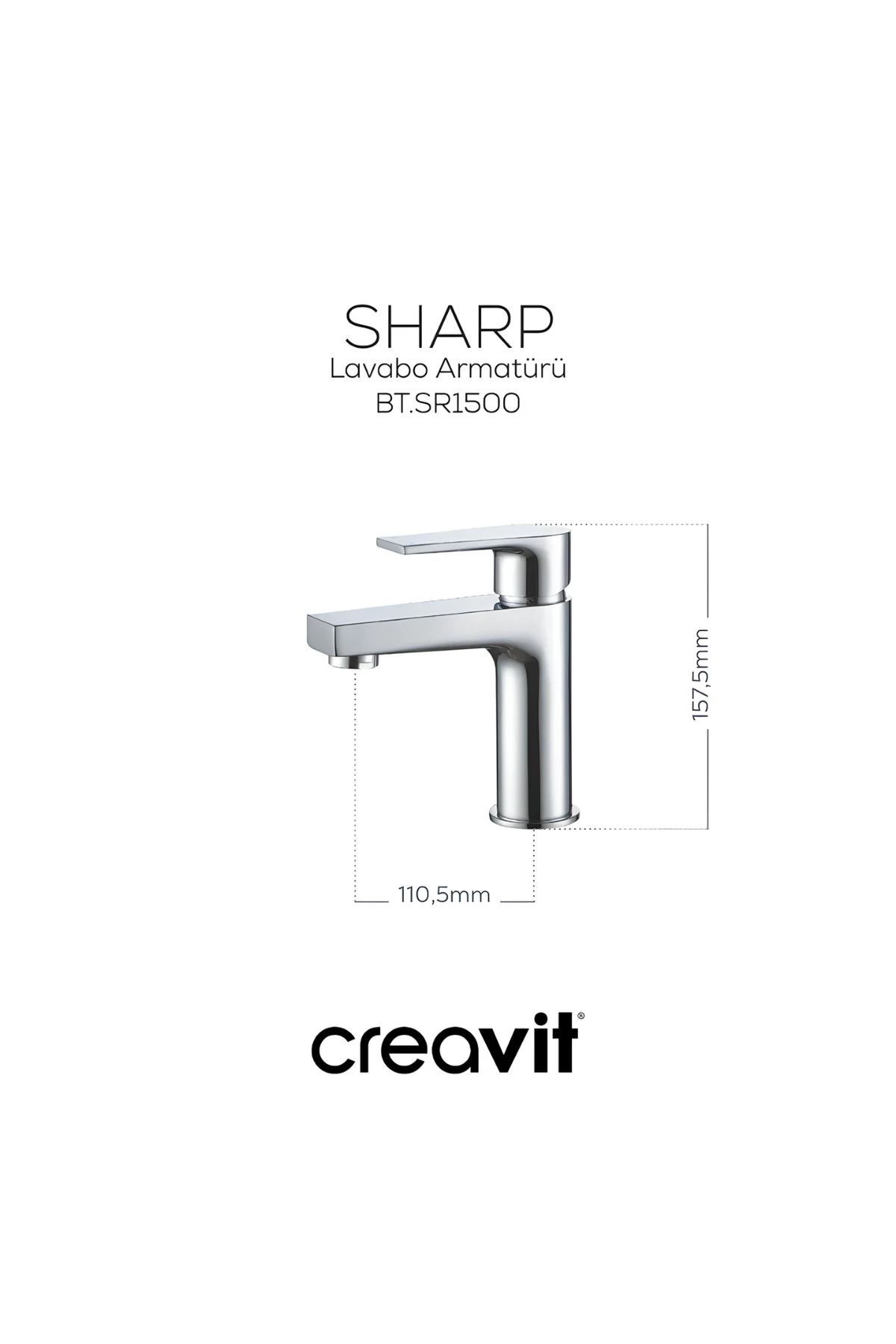 SR1500 Sharp Lavabo Bataryası