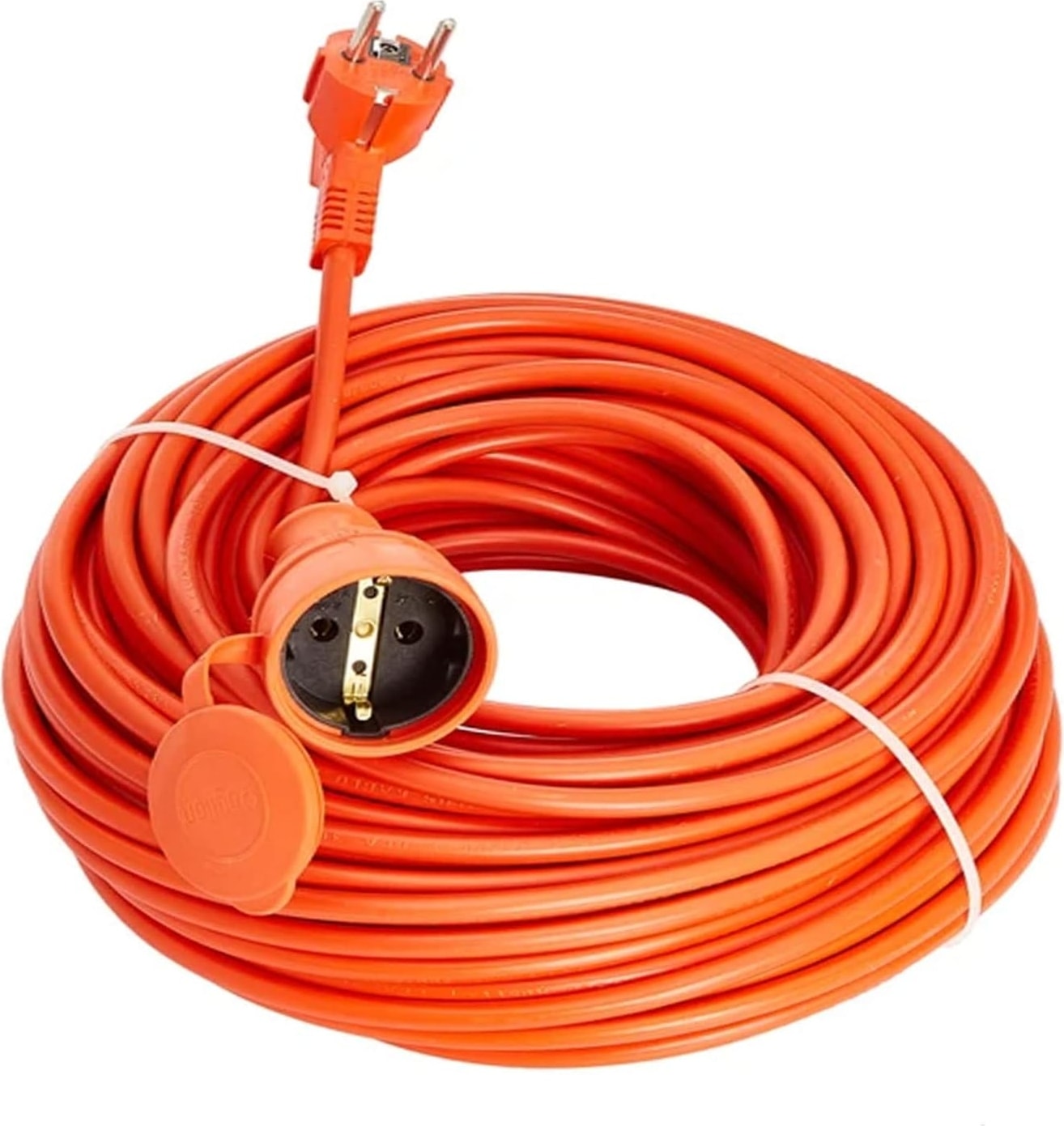 Bylion 10 Metre Seyyar Uzatma Kablosu 3x1.5 mm Turuncu Kablo