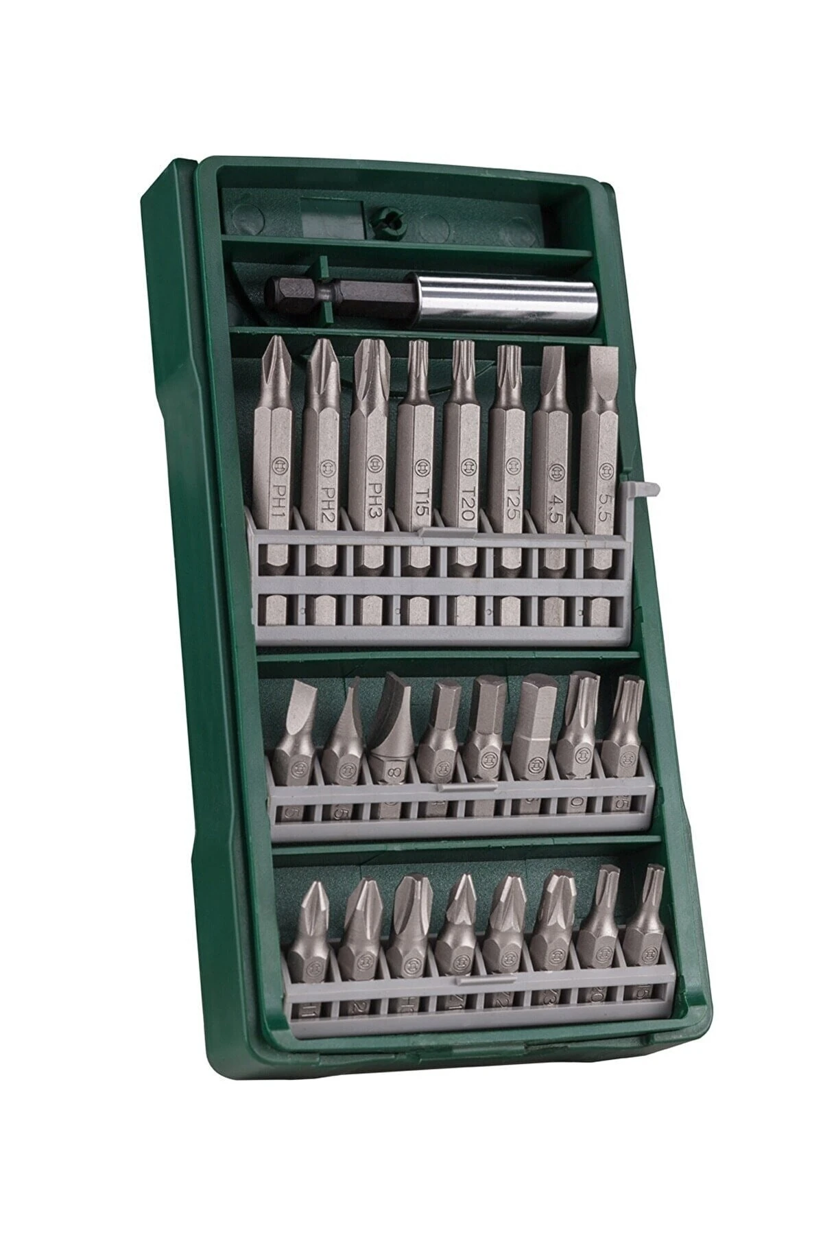 Tek Akülü Şarjlı Matkap Darbeli Matkap Akülü Vidalama 18V +  25 Parça Matkap Vidalama Ucu