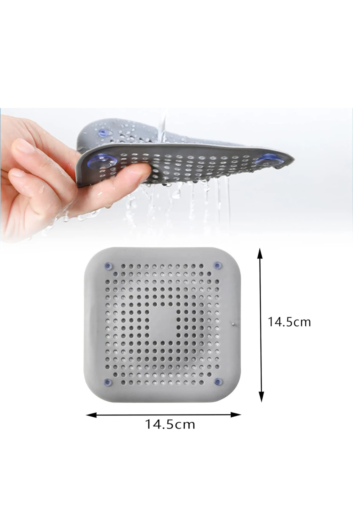 Lavabo Küvet Gider Filtresi Silikon Mutfak Lavabo Banyo , Küvet Drenaj Süzgeci