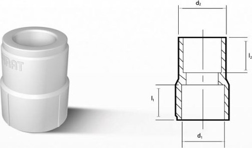 Pprc 40-32 mm Redüksiyon