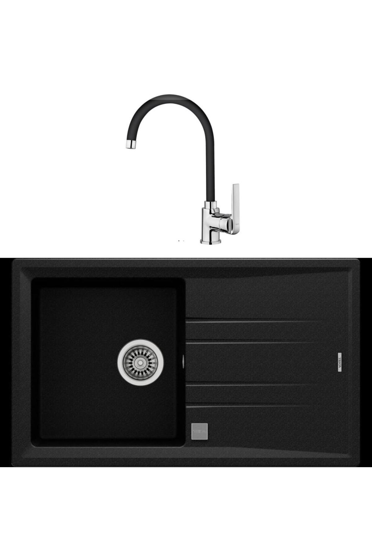 Stone 50 Siyah Granit Evye-ın 995 Fn Siyah Batarya Set