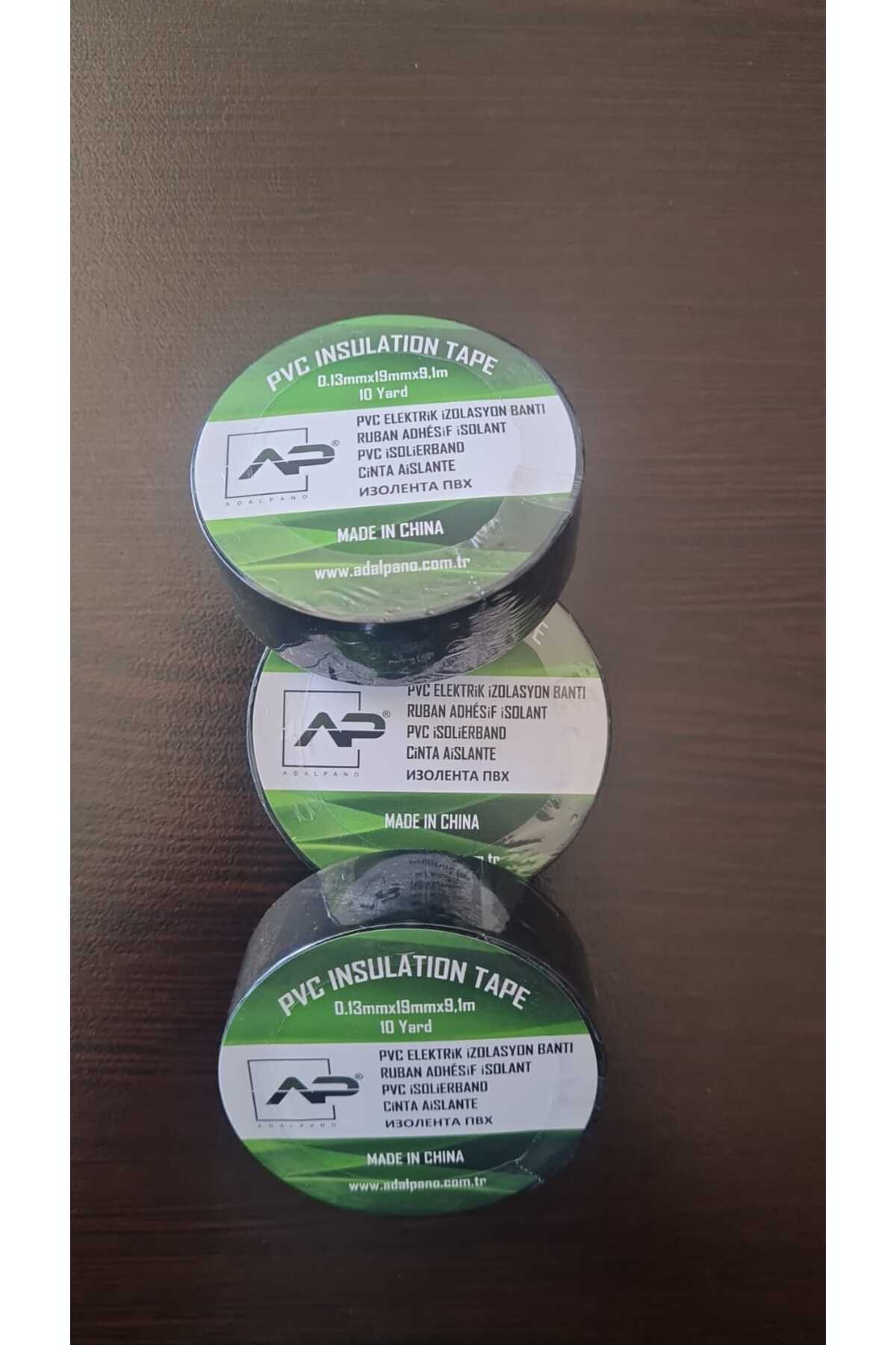 Cok Amaçlı Pvc Elektrik Koruma Bandı (3 Adet)