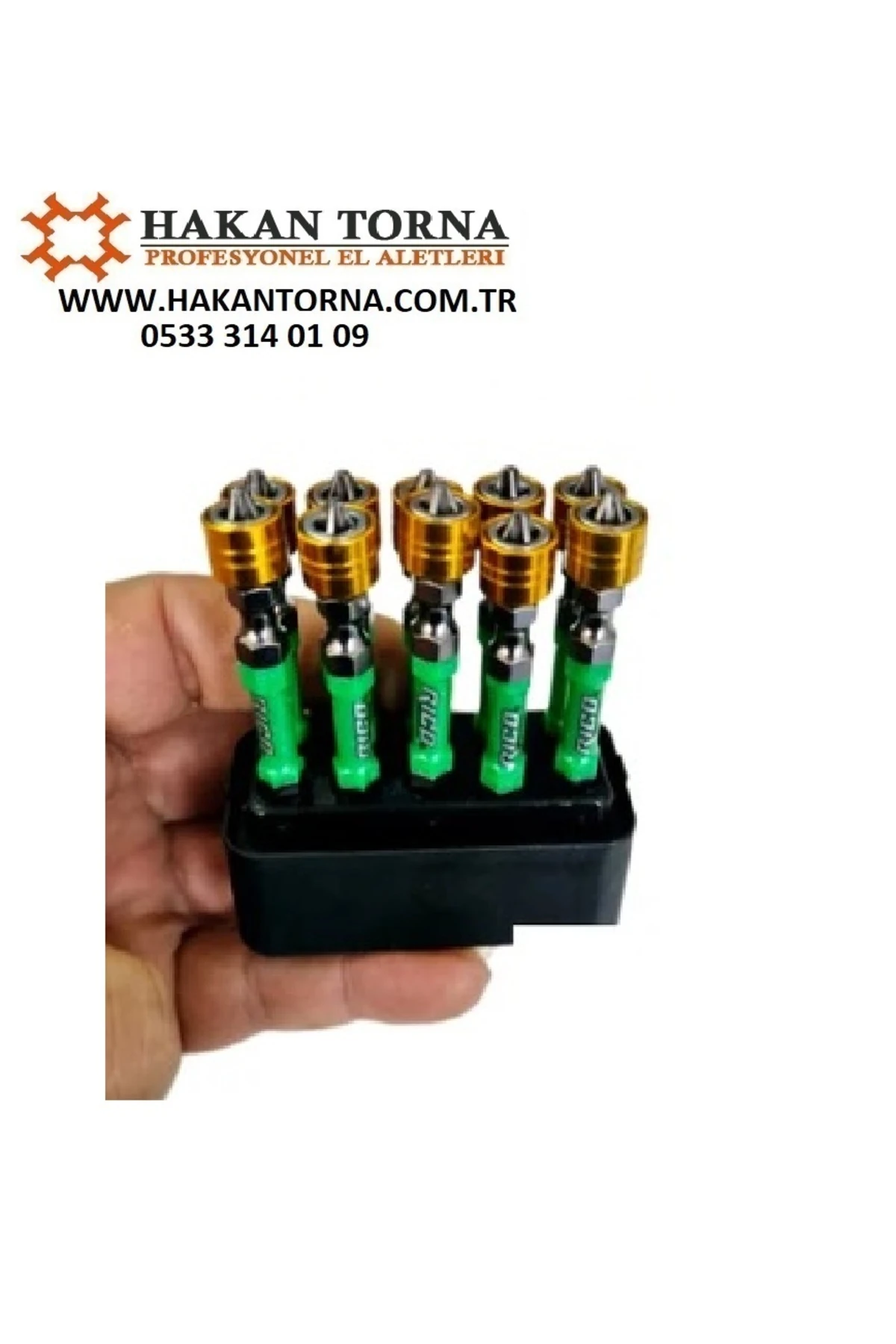 ht- Rico Bits Uç D1-Ac Vida Sökme Yıldız Matkap Vidalama Ucu