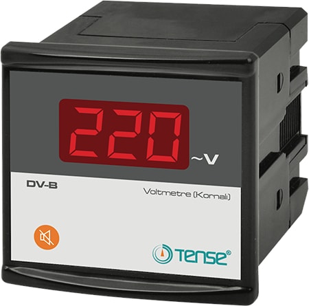 Dv-B Dijital Seçmeli Voltmetre ( 50/60 Hz ), Buzzer’lı