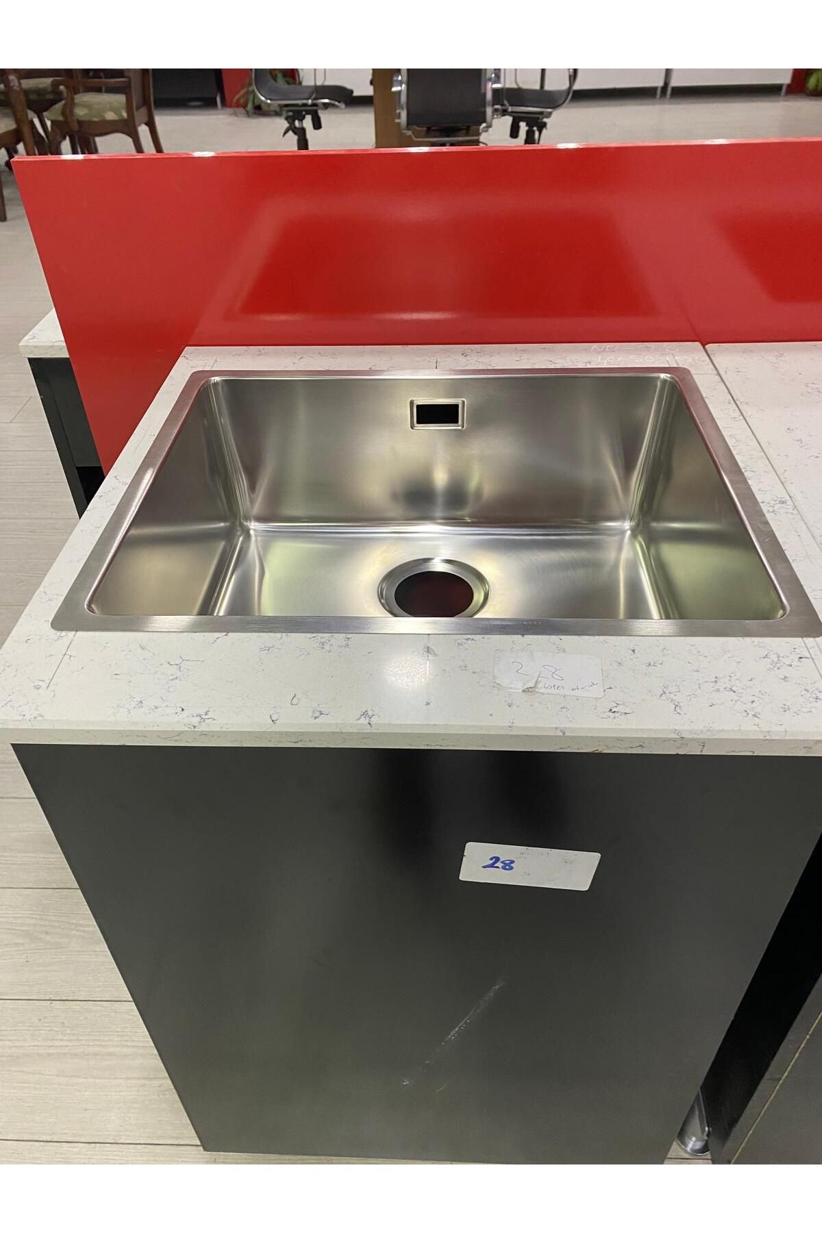 Mutfak Evyesi 40x40 Paslanmaz Çelik As354