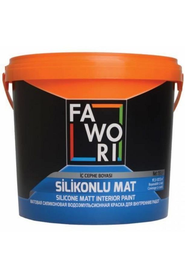 Fawori Silikonlu Mat Iç Cephe Boyası 2,5 Lt