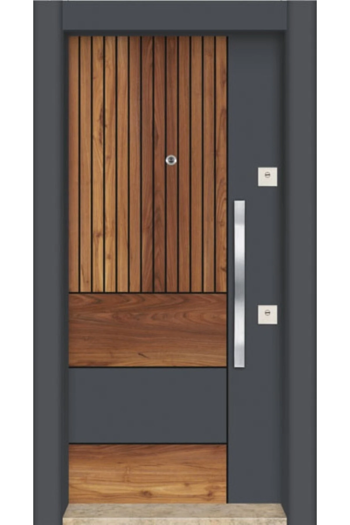 Daire Giriş Kapısı, Çelik Kapı, Mn-1108 Sol