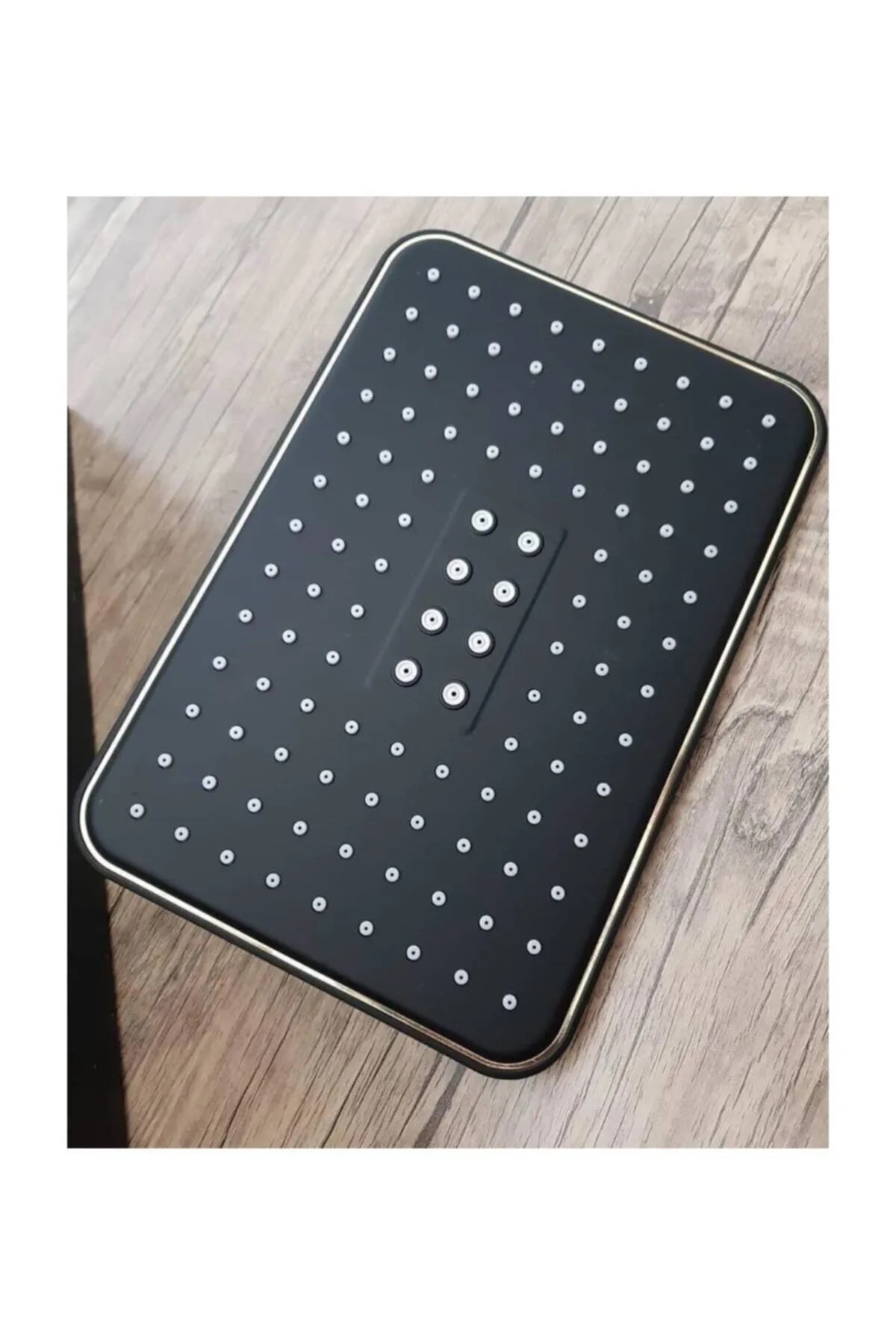 Makedonya Yeni Nesil Siyah Robot Tepe Yağmurlama Kocvizyon Duş Seti Duş Başlığı Duş Hortum