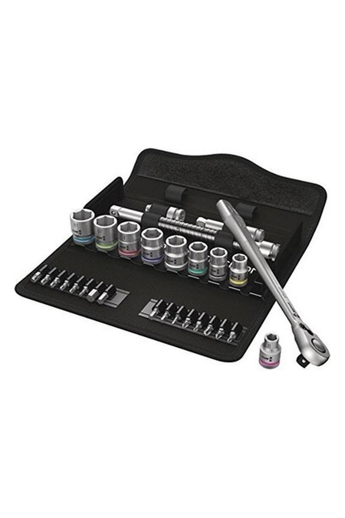 8100 Sb 8 Zyklop Metal Cırcır Lokma Seti Anahtar Kolu 3/8 \