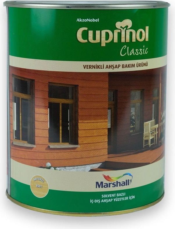 Cuprinol Vernikli Ahşap Bakım Ürünü Naturel 2,5 L