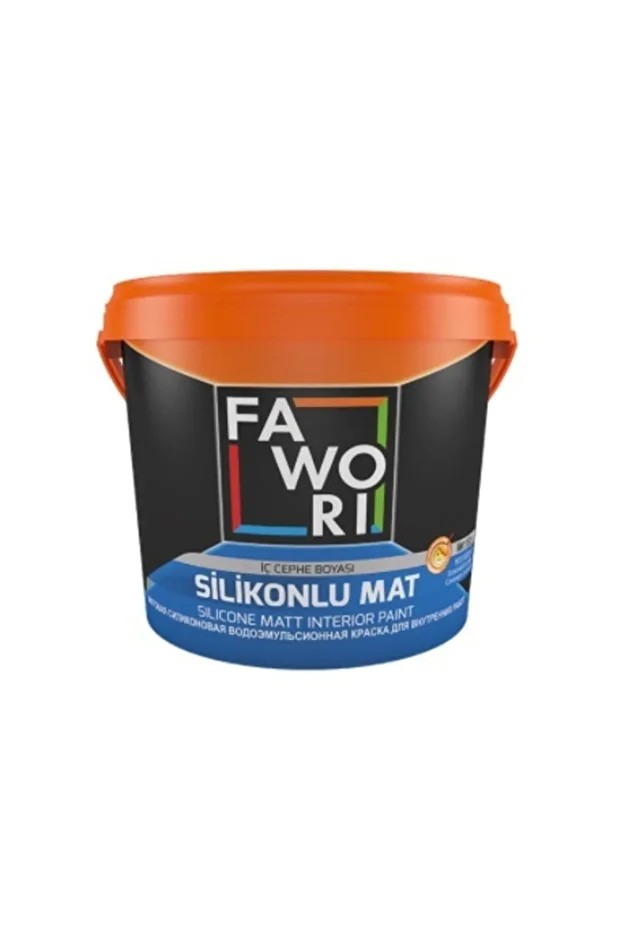 Silikonlu Mat Iç Cephe Duvar Boyası 2.5 Lt. Andezit10