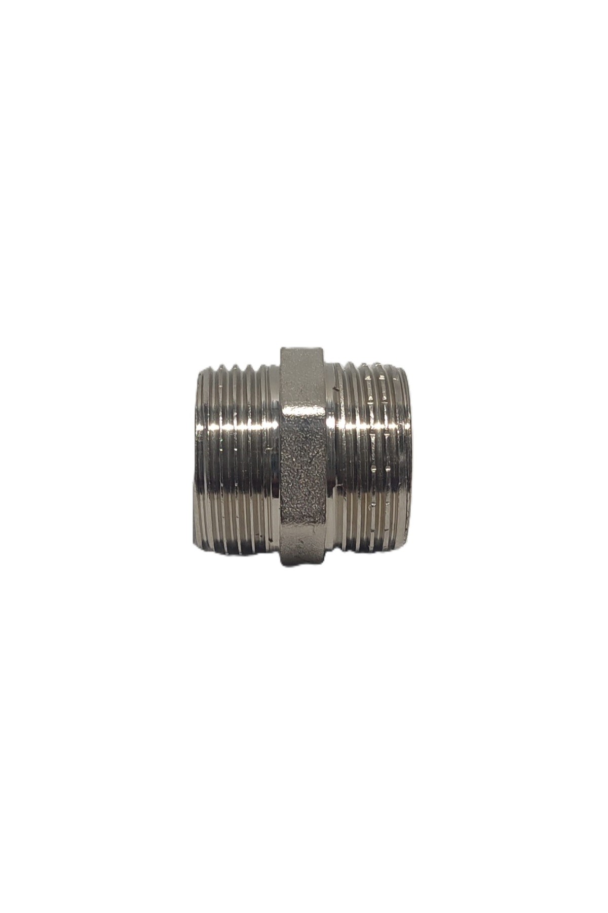 2'Li Paket 3/4" Sarı / Krom Dişli Nipel Dn20 - Chrome Nipple
