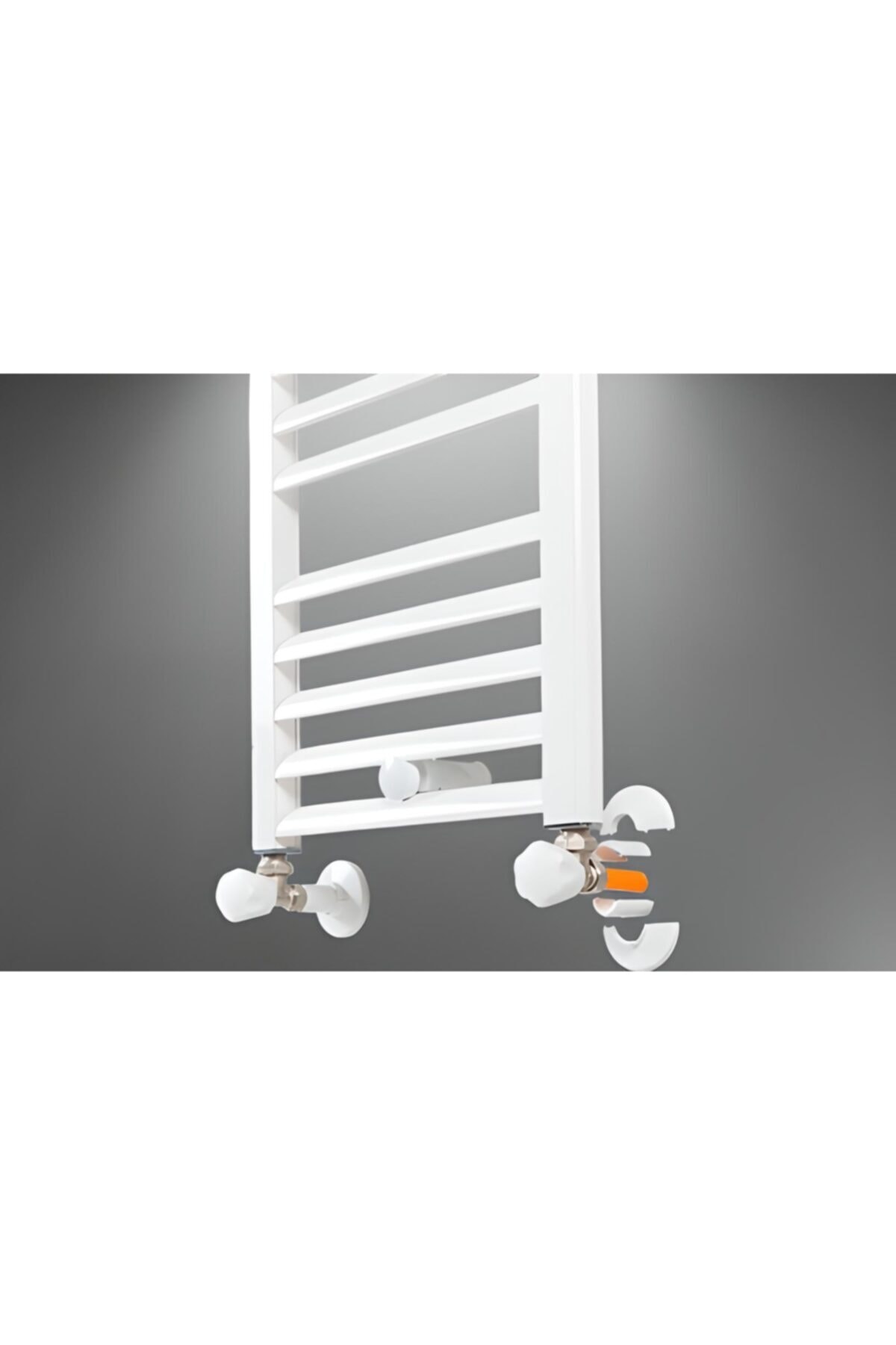 Beyaz Radyatör - Havlupan Hareketli Boru Gizleme Yeni