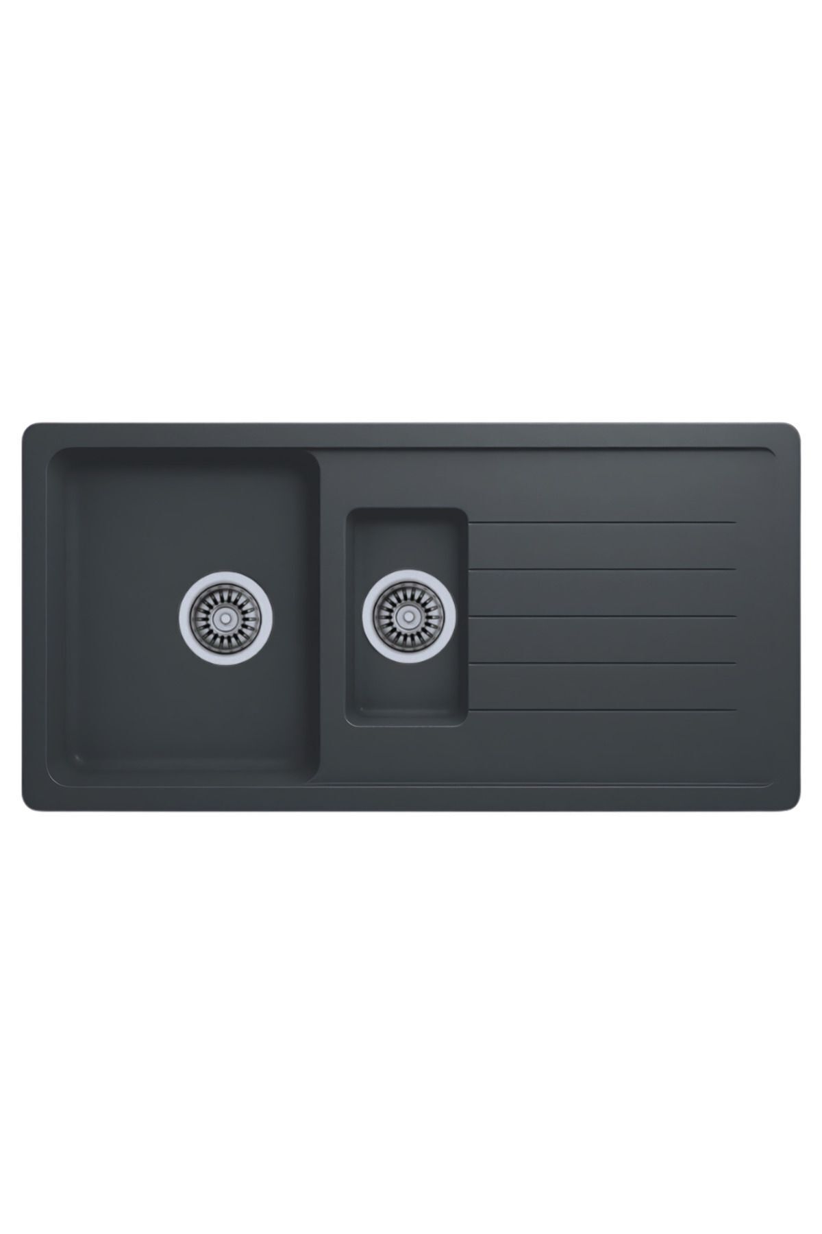 Granit Evye Base XL Series Antrasite - Antrasit (1.5 Göz)